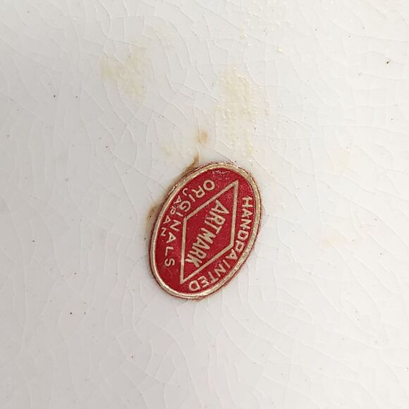 LG ArtMark Madonna Head Vase Planter Mary Baby Jesus Nativity Art Mark Japan - Picture 10 of 10